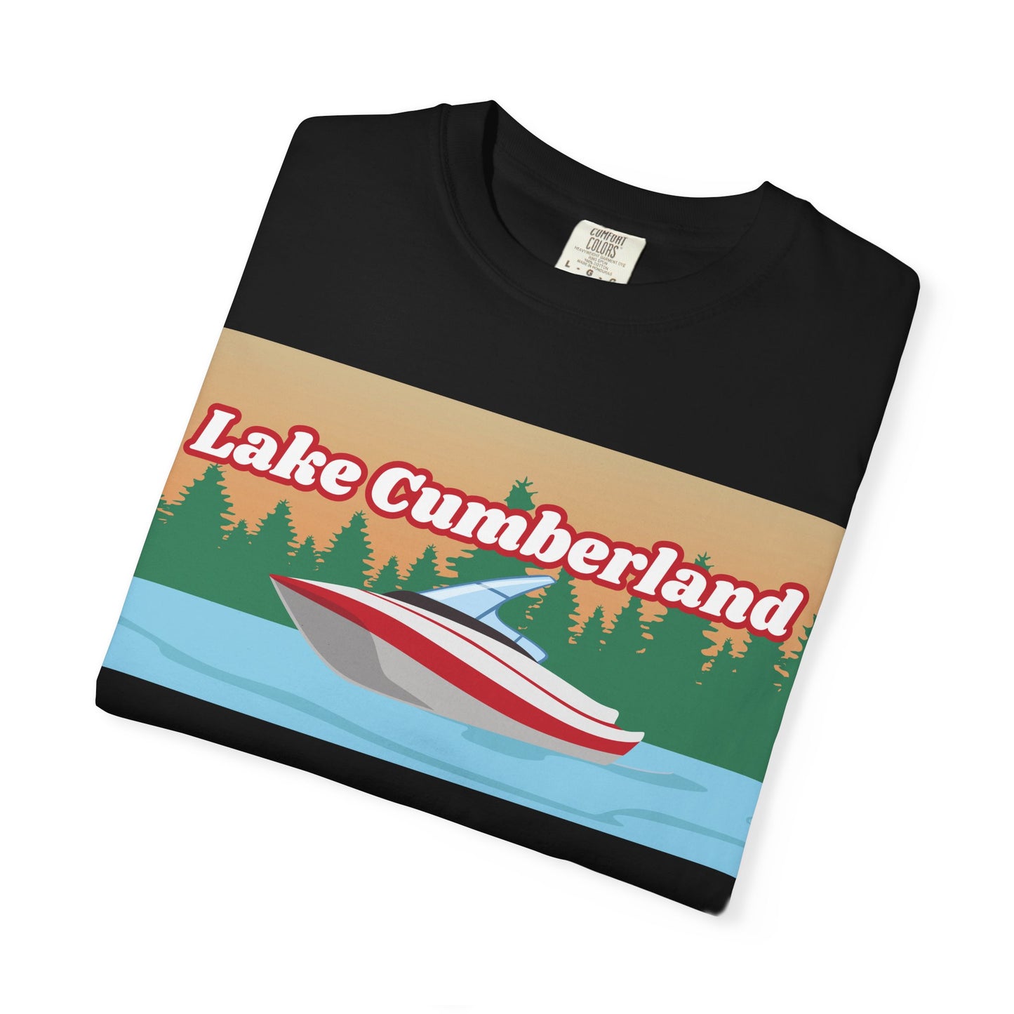 Lake Cumberland Relaxed Unisex T-Shirt, Summer Vibes Tee, Outdoor Adventure Shirt, Lake Life Apparel, Gift for Nature Lovers, Vacation Wear