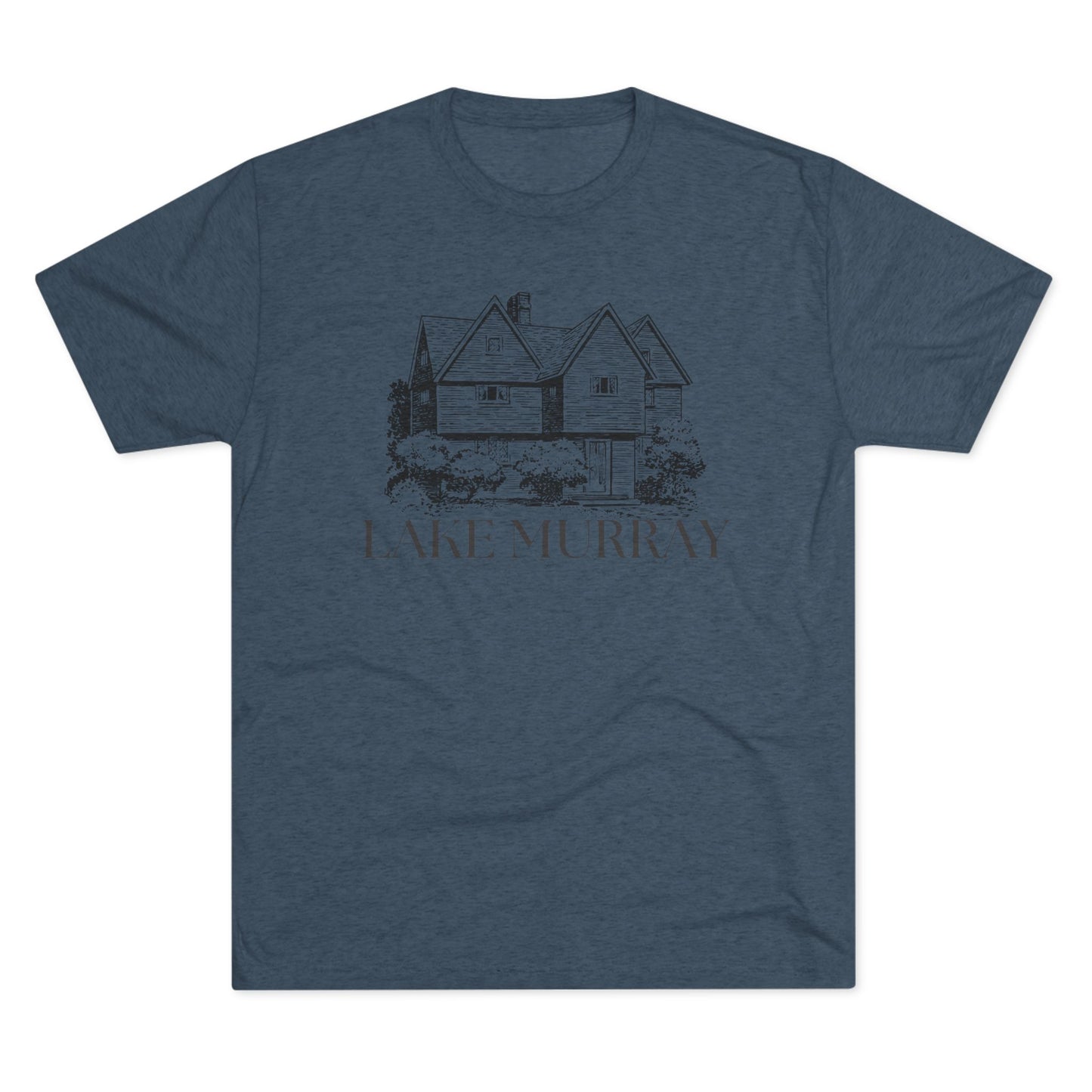 Lake Murray Unisex Tri-Blend Crew Tee, Casual T-Shirt, Summer Apparel, Lake House Shirt, Gift for Friends, Travel Tee