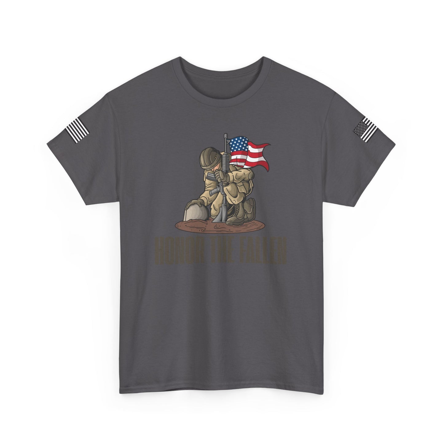 Honor the Fallen Unisex Heavy Cotton Tee, Memorial T-Shirt, Veteran Tribute Shirt, Patriotic Apparel, Independence Day Gift, Honor [...]
