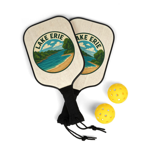 Lake Erie Paddle Set - Perfect for Outdoor Fun, Sporty Gift, Team Play, Family Activities, Best for Picnics, Holidays
