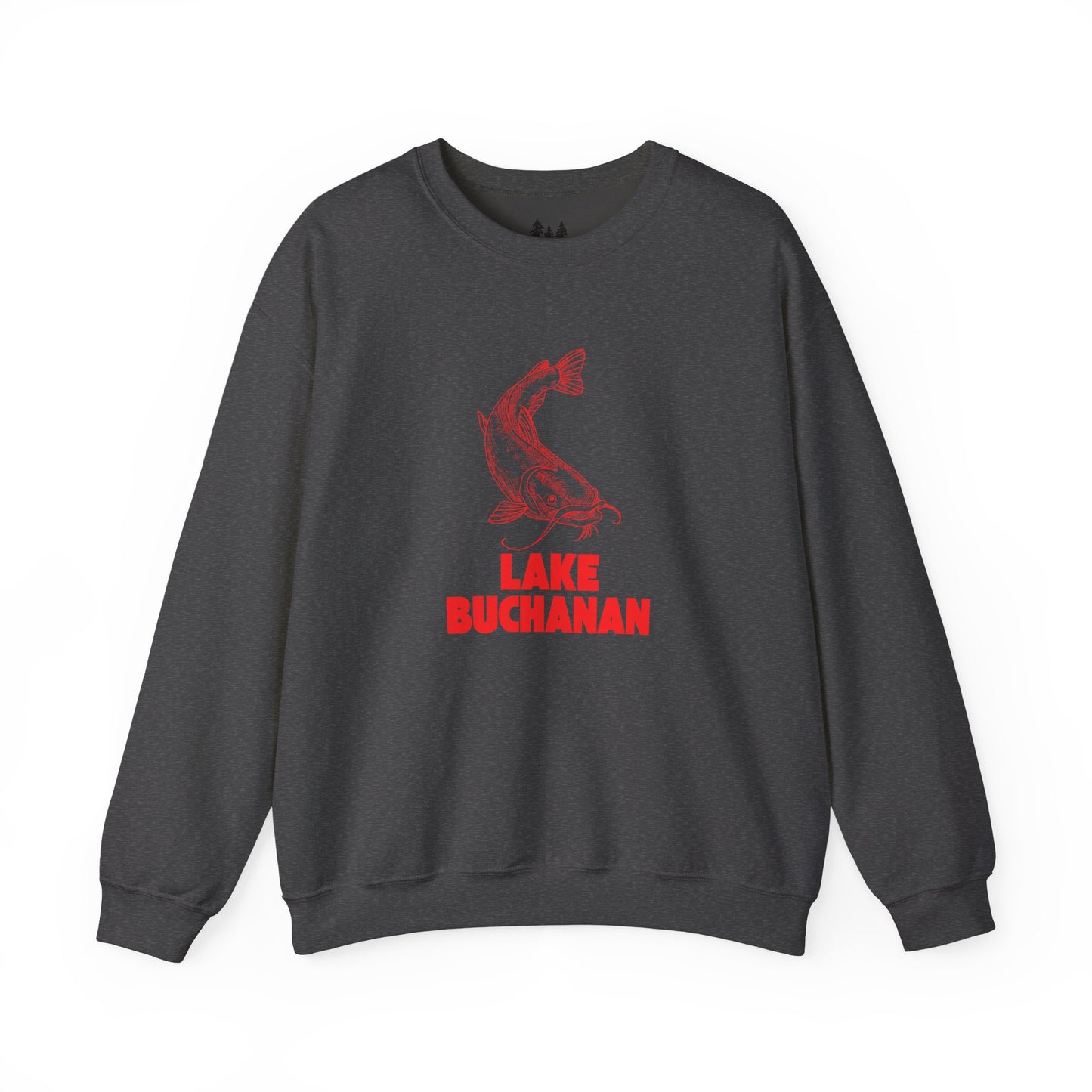 Lake Buchanan Fishing Sweatshirt, Cozy Crewneck, Perfect for Outdoorsy Lovers, Casual Wear, Gift for Nature Enthusiasts, Lake Life Apparel