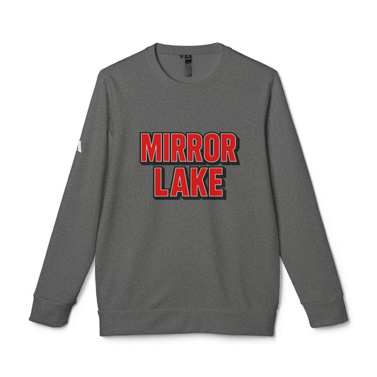 Mirror Lake Adidas Unisex Fleece Crewneck Sweatshirt