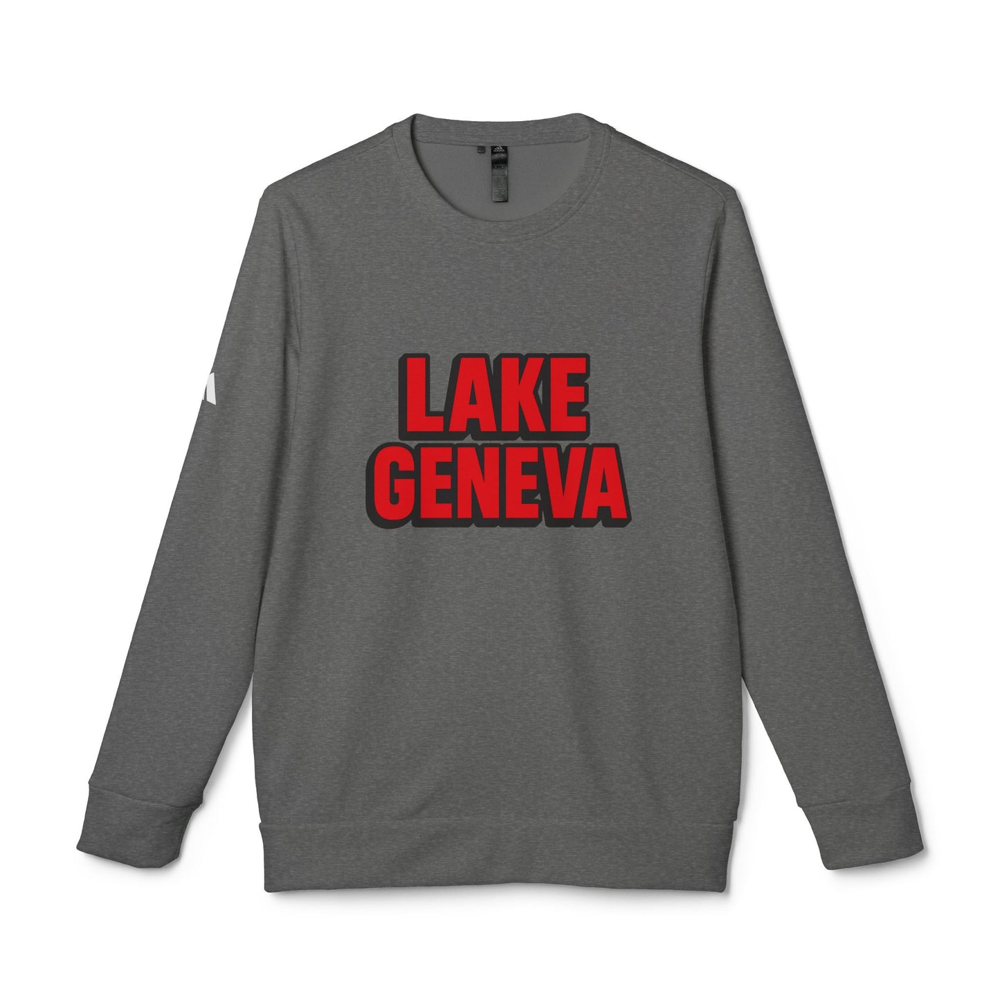 Lake Geneva Adidas Unisex Fleece Crewneck Sweatshirt