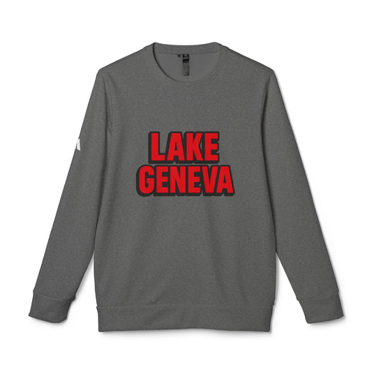 Lake Geneva Adidas Unisex Fleece Crewneck Sweatshirt