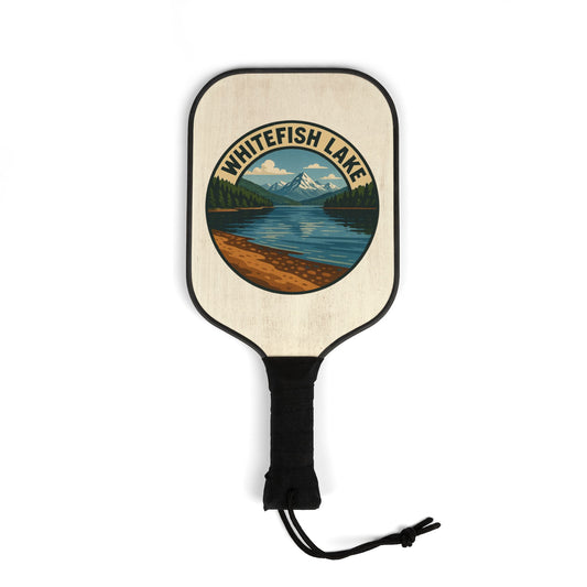 Whitefish Lake Paddle Set - Perfect for Outdoor Fun, Sporty Gift, Team Play, Family Activities, Best for Picnics, Holidays