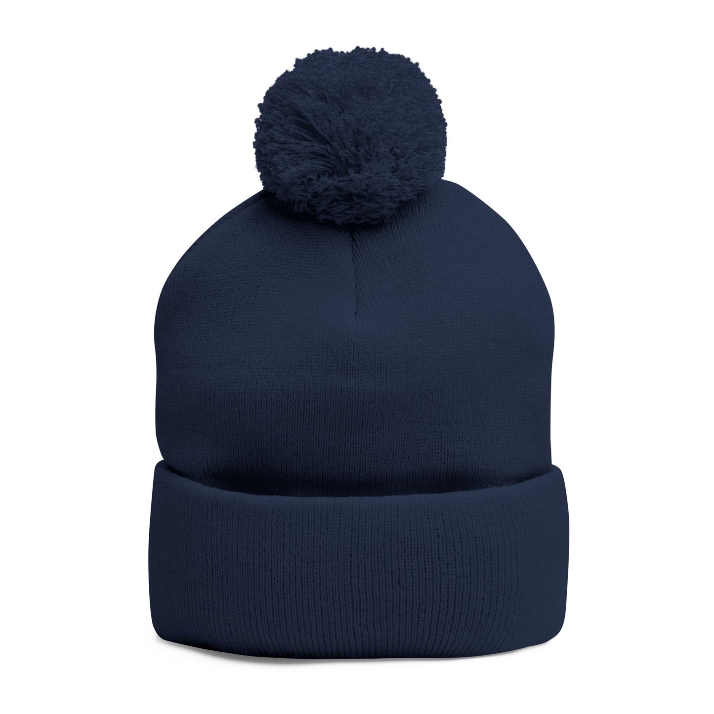 Squam Lake Pom-Pom Knit Cap (Embroidery)