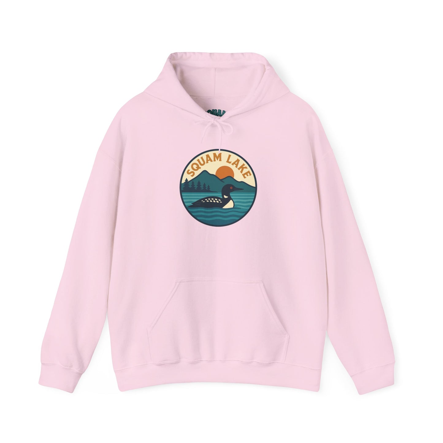 Squam Lake Hoodie, Cozy Casual Wear, Unisex Sweatshirt, Lake Lover Gift, Outdoor Adventure Apparel, Summer Retreat Fashion