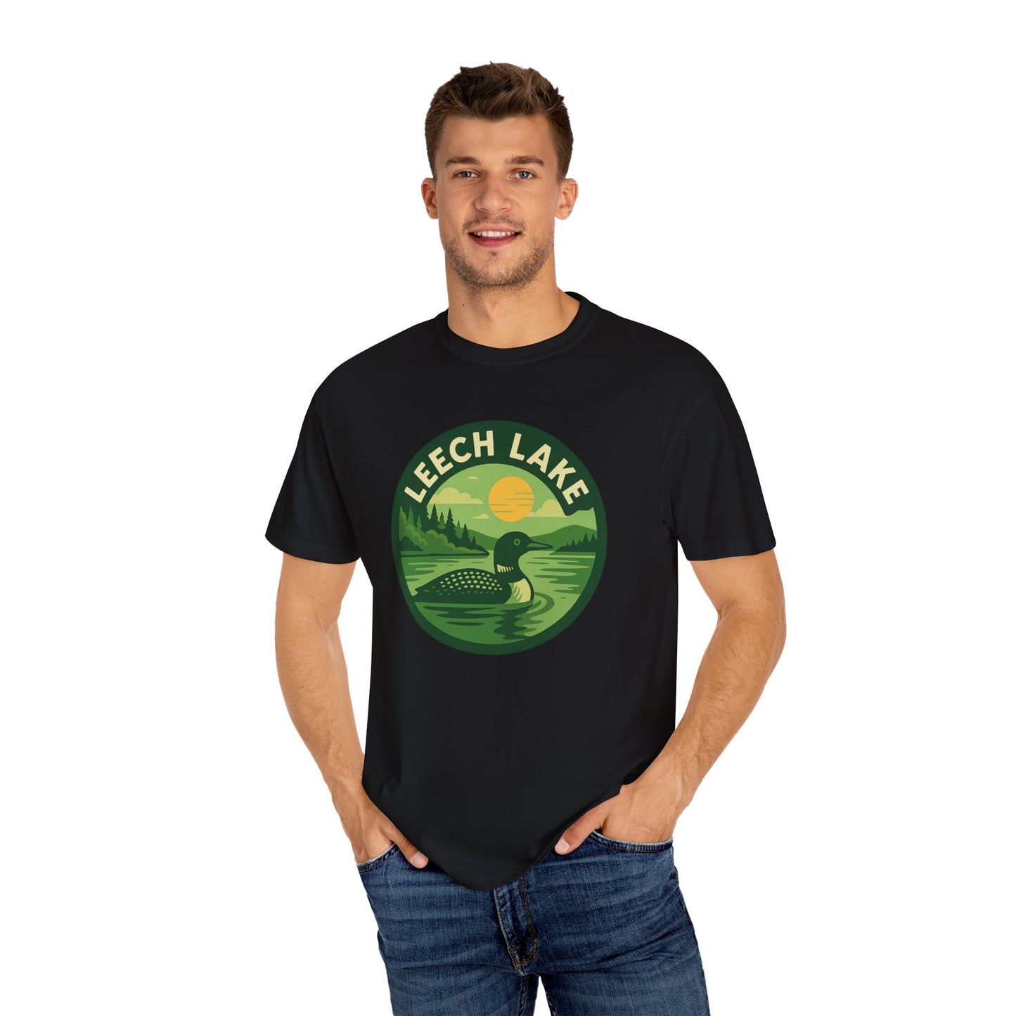 Leech Lake Unisex Garment-Dyed T-shirt