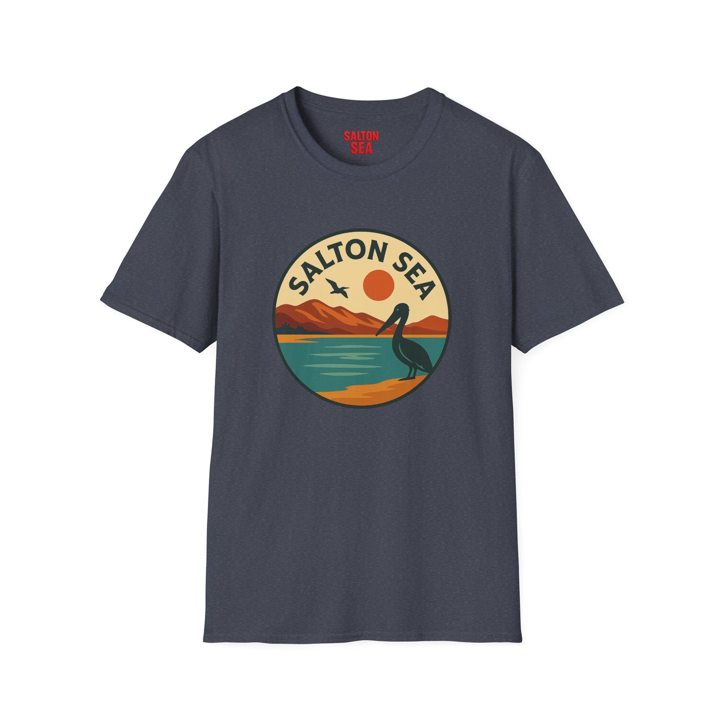 Salton Sea Nature Unisex Softstyle T-Shirt | Eco-Friendly Gift, Outdoor Adventure Shirt, Nature Lover Tee, Vintage Lake Apparel, [...]