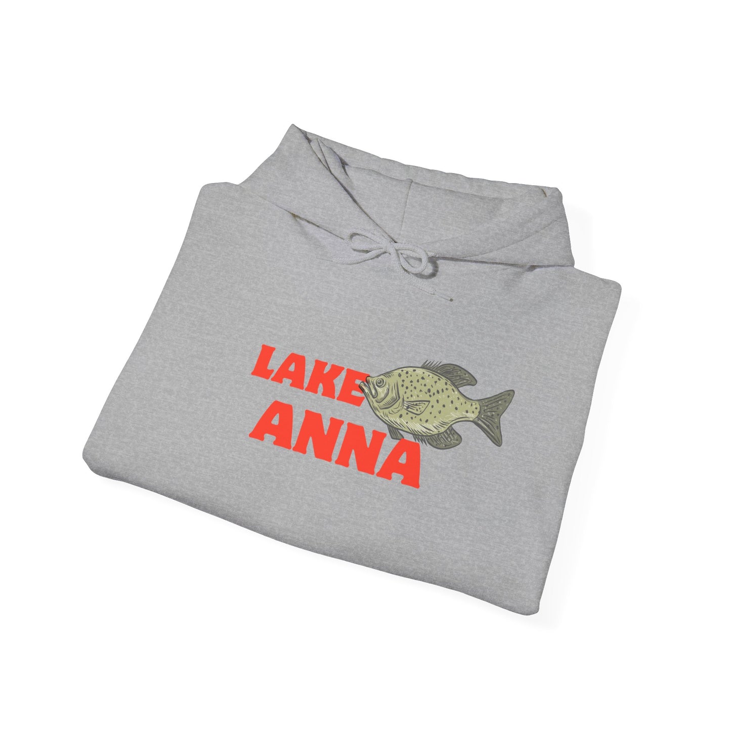 Lake Anna Fishing Hoodie, Unisex Comfortable Sweatshirt, Relaxed Fit for Outdoor Enthusiasts, Gift for Fishermen, Casual Lake Apparel