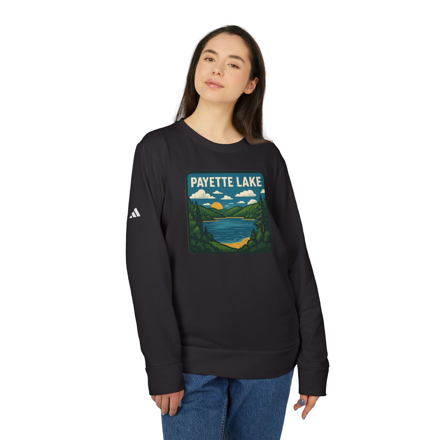 Payette Lake Adidas Unisex Fleece Crewneck Sweatshirt