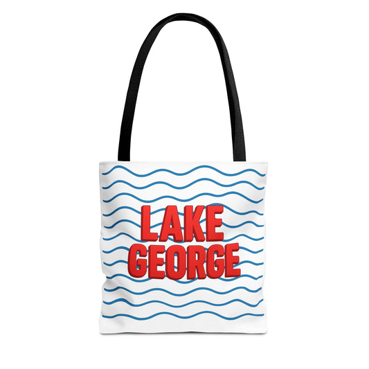 Lake George Tote Bag - Perfect for Beach Days, Travel, Lake Lovers, Summer Outings, Gift Idea