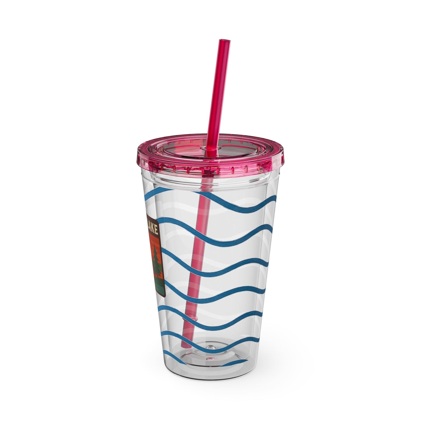 Oneida Lake Sunsplash Tumbler, 16oz Clear Drink Cup for Outdoor Adventures, Customizable Travel Mug, Perfect for Summer Fun, Eco-Friendly Beverage [...]