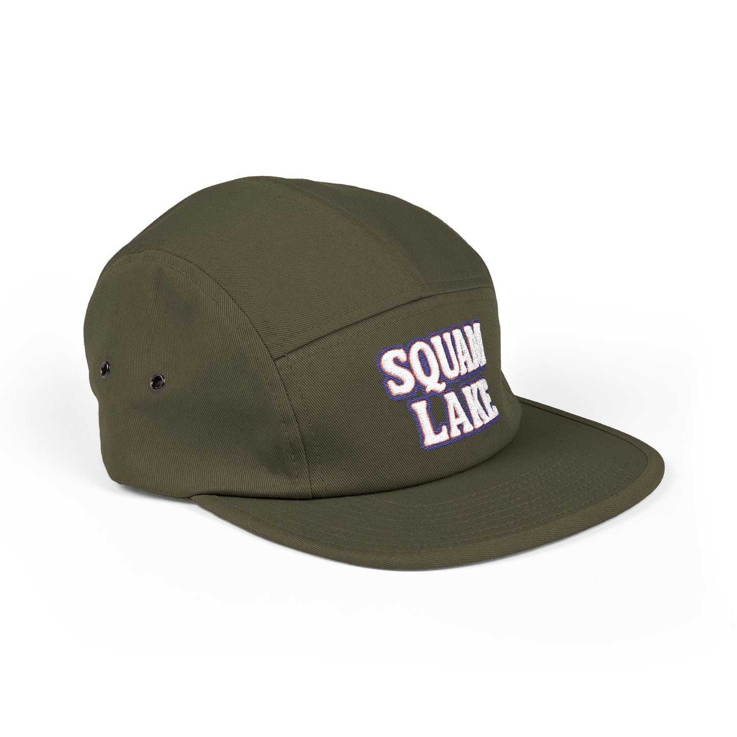 Squam Lake 5 Panel Cap (Embroidery)