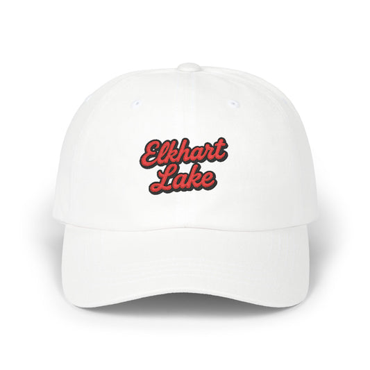 Elkhart Lake Stylish Dad Cap, Casual Summer Hat, Outdoor Accessory, Gift for Father's Day, Boating Trip Gear, Everyday Wear
