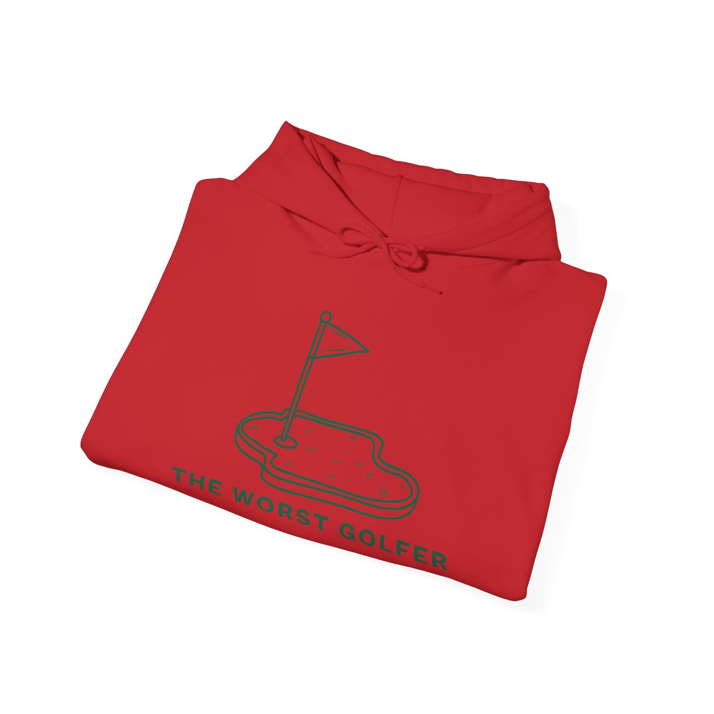 Funny Golf Sweatshirt for The Worst Golfer, Unisex Hooded Sweatshirt, Gift for Golf Lovers, Casual Hoodie, Golfing Apparel