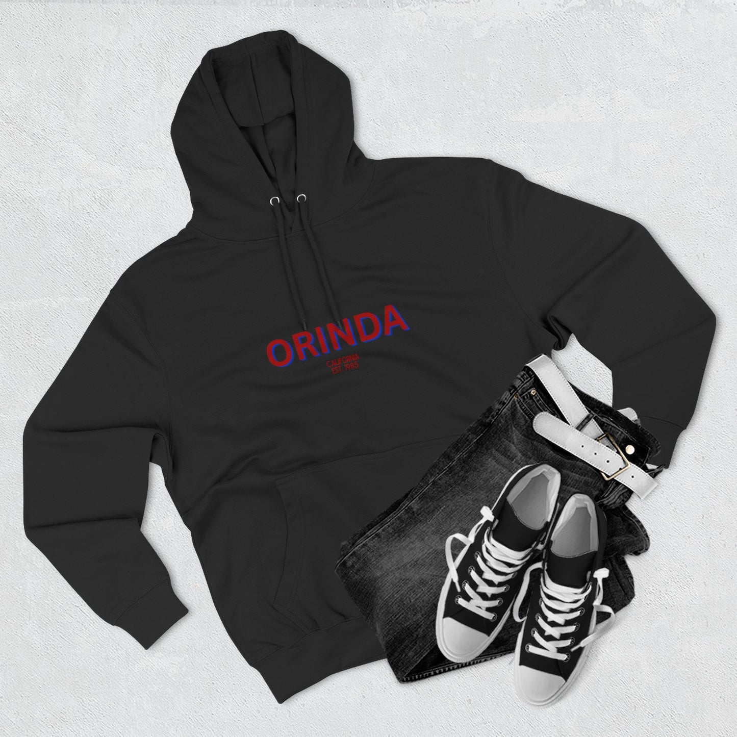 Orinda Fleece Hoodie, Casual Sweatshirt, Cozy Layering Piece, Perfect Gift for All Occasions, Stylish Streetwear