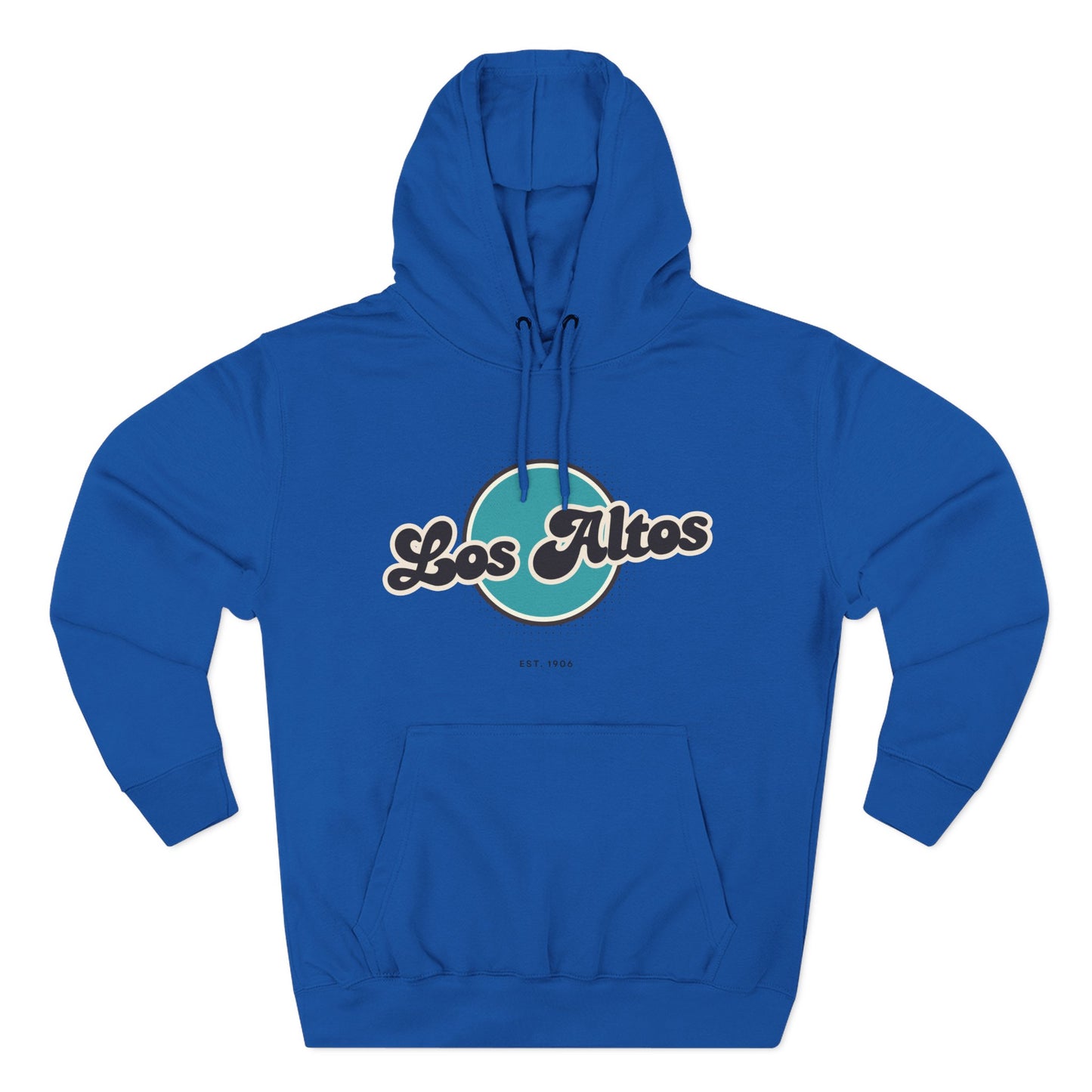 Los Altos Retro Vibe Hoodie for Casual Days, Streetwear, Unisex Gift, Cozy Layering Apparel