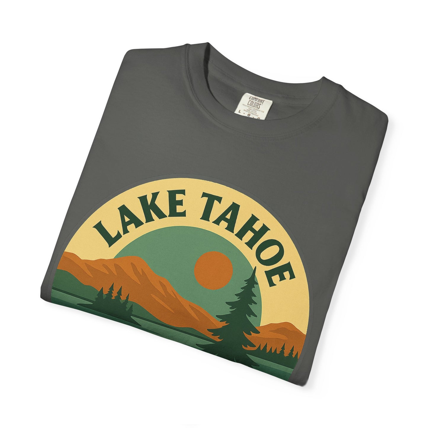 Lake Tahoe Unisex Garment-Dyed T-shirt