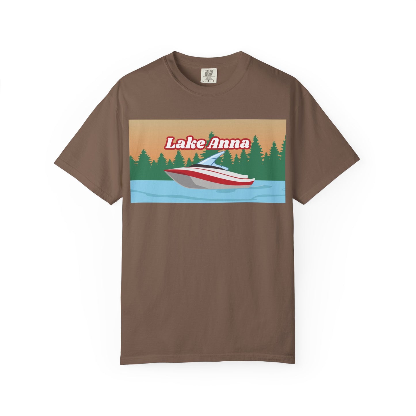 Lake Anna Relaxed Unisex T-Shirt, Summer Vibes Tee, Outdoor Adventure Shirt, Lake Life Apparel, Gift for Nature Lovers, Vacation Wear