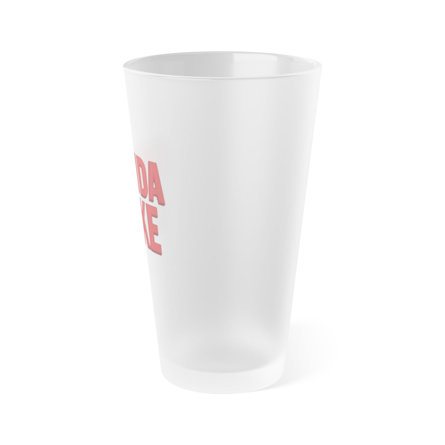 Oneida Lake Frosted Pint Glass, 16oz