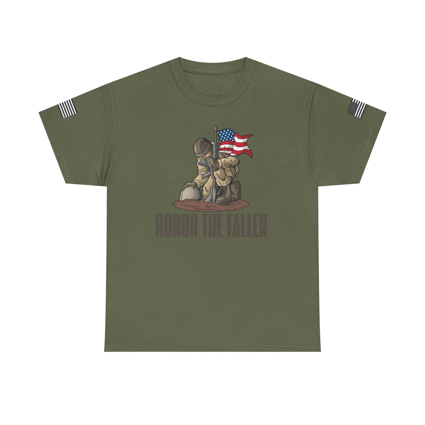 Honor the Fallen Unisex Heavy Cotton Tee, Memorial T-Shirt, Veteran Tribute Shirt, Patriotic Apparel, Independence Day Gift, Honor [...]