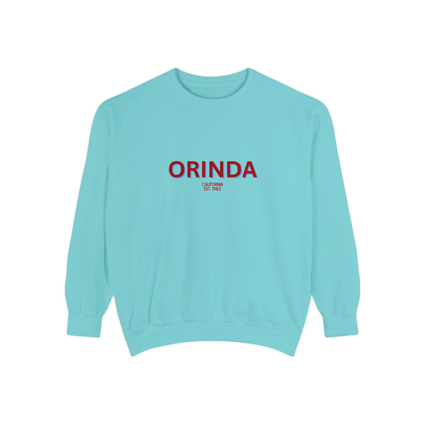 Orinda Unisex Garment-Dyed Sweatshirt | Cozy Fashion, Perfect for Casual Outings, Gifts, Fall & Winter Style, Everyday Comfort