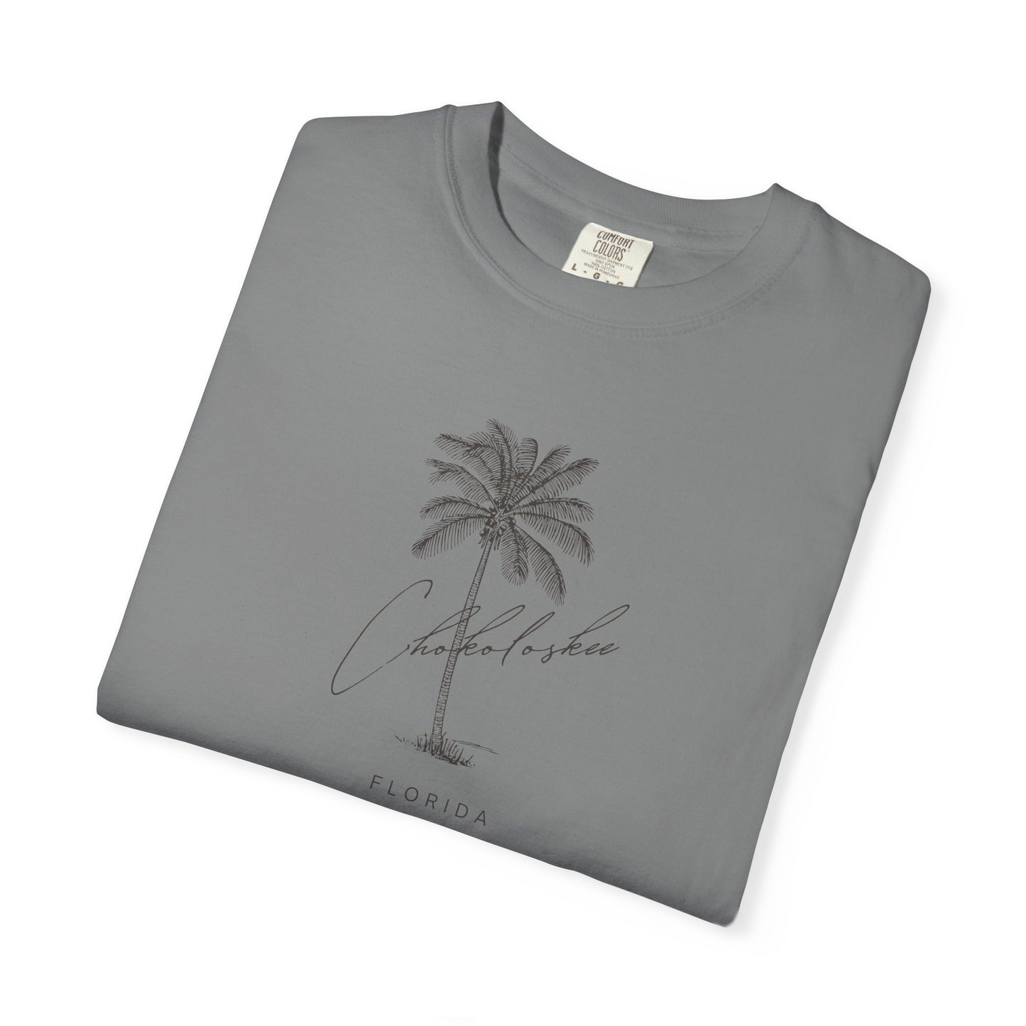 Chokoloskee Chill Vibes Tee - Unisex Garment-Dyed T-shirt for Autumn Lovers, Casual Wear, Gifts for Him/Her