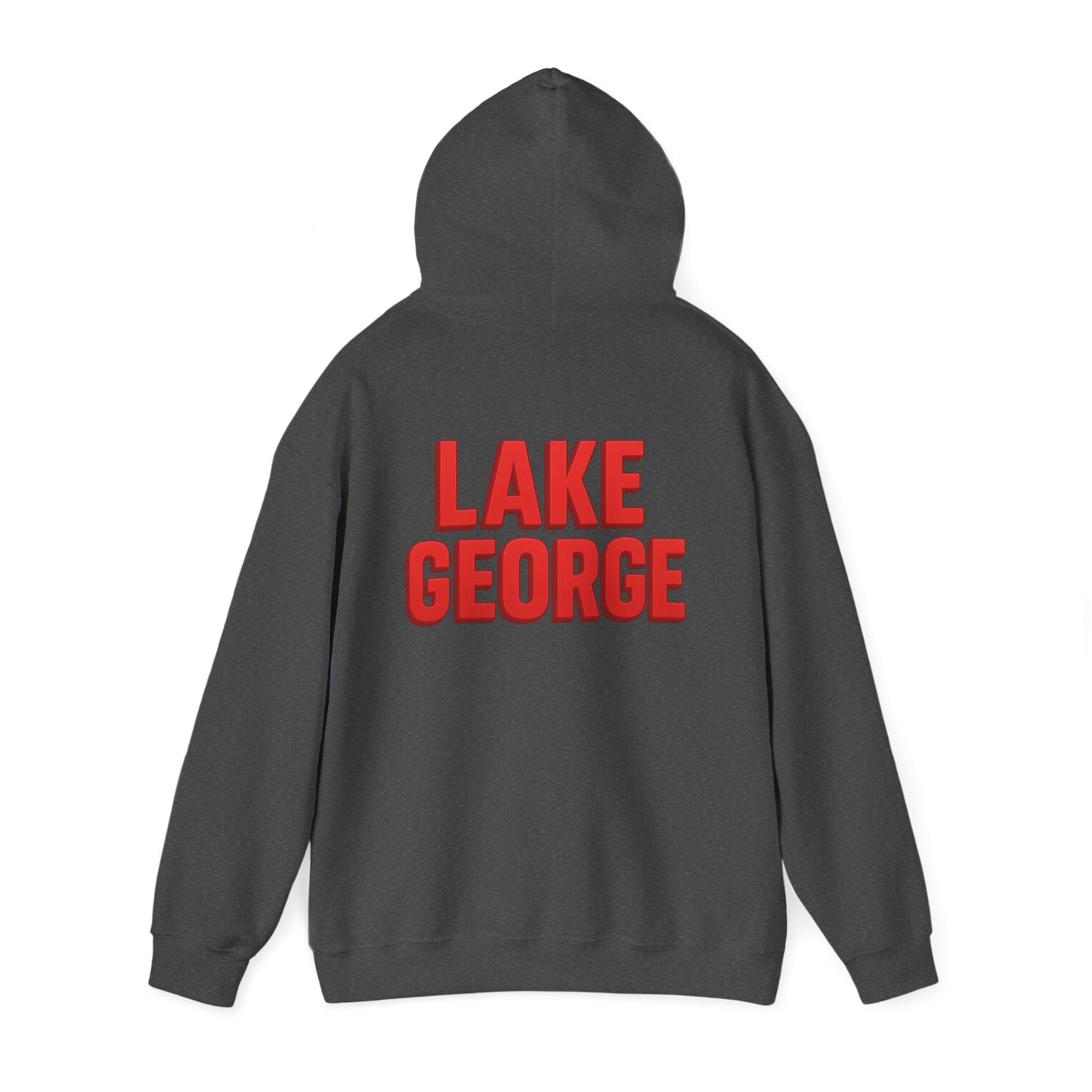 Lake George Hoodie, Cozy Casual Wear, Unisex Sweatshirt, Lake Lover Gift, Outdoor Adventure Apparel, Summer Retreat Fashion