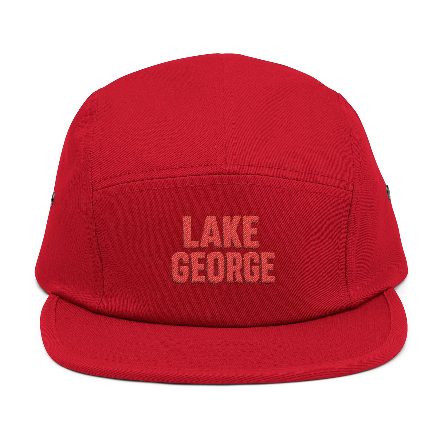 Lake George 5 Panel Cap (Embroidery)