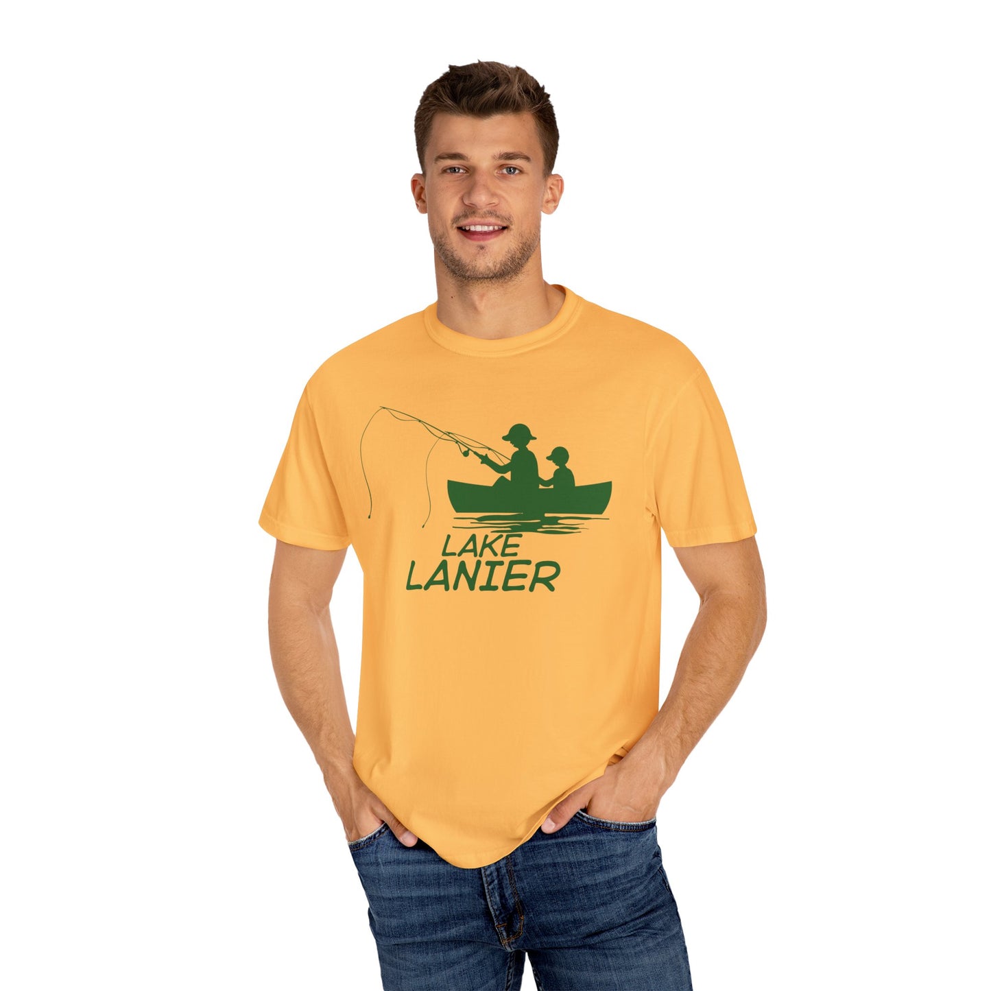Lake Lanier Fishing Unisex T-shirt - Perfect for Gifts, Outdoor Adventures, Family Reunions, Summer Vacations, and Casual Wear