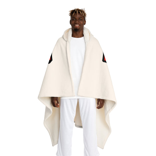 Cozy Hooded Sherpa Fleece Blanket - Perfect for Chilly Evenings, Movie Nights, Cozy Home Décor, Gifts for Her, Winter Snuggles