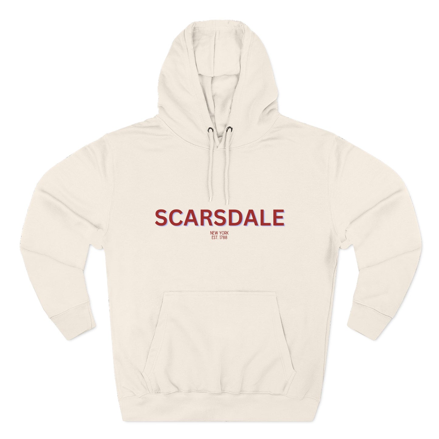 Scarsdale Fleece Hoodie, Casual Sweatshirt, Cozy Layering Piece, Perfect Gift for All Occasions, Stylish Streetwear