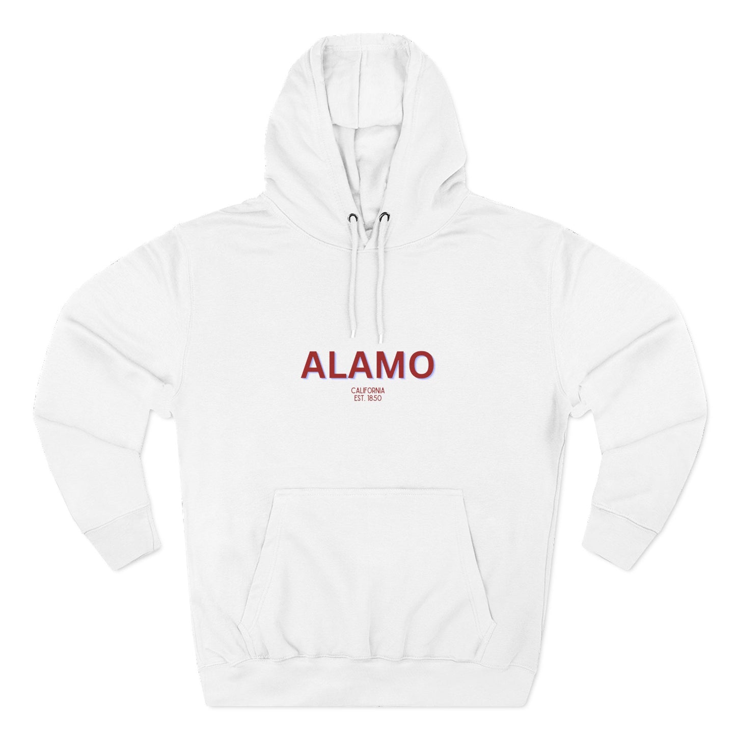 Alamo Fleece Hoodie, Casual Sweatshirt, Cozy Layering Piece, Perfect Gift for All Occasions, Stylish Streetwear