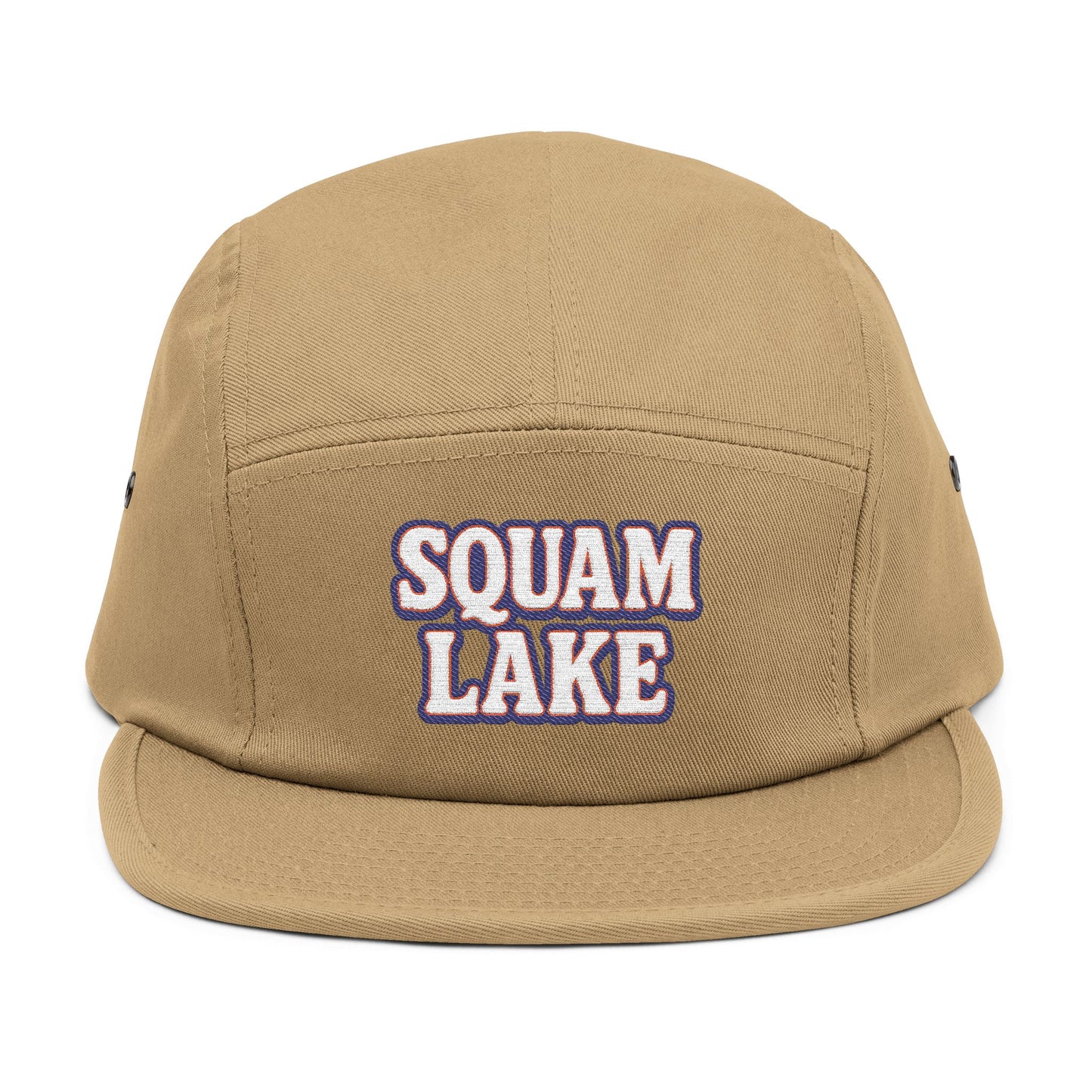 Squam Lake 5 Panel Cap (Embroidery)
