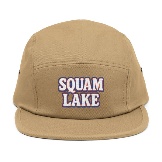 Squam Lake 5 Panel Cap (Embroidery)