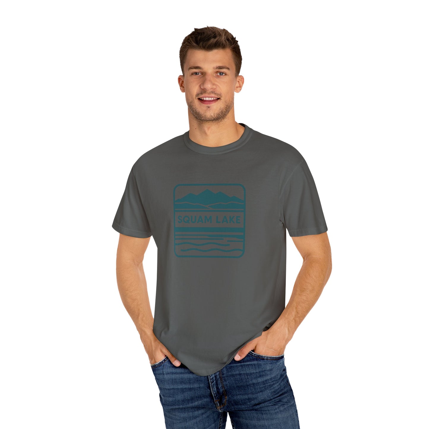Squam Lake Unisex T-Shirt, Casual Graphic Tee, Nature Lover Gift, Outdoor Adventure Shirt, Vacation Souvenir, Summer Wear