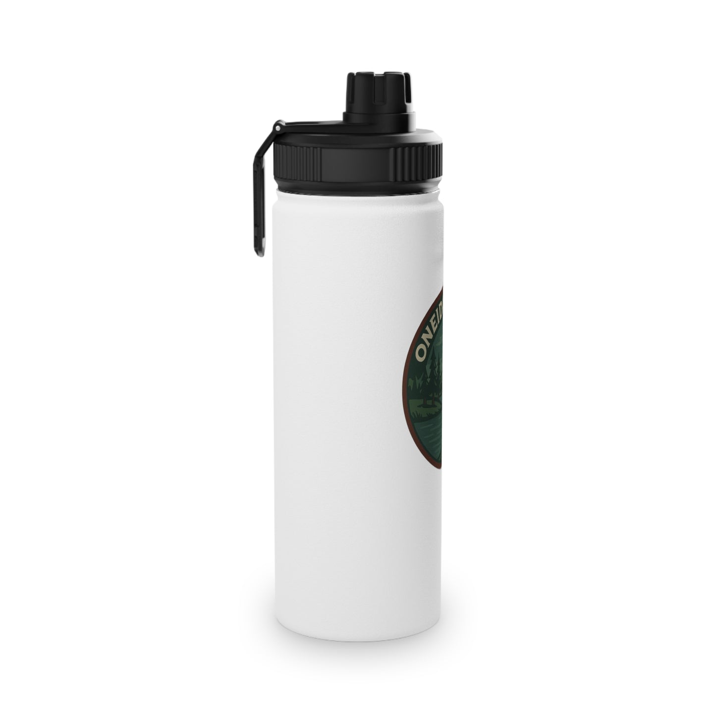 Oneida Lake Stainless Steel Water Bottle, Sports Lid