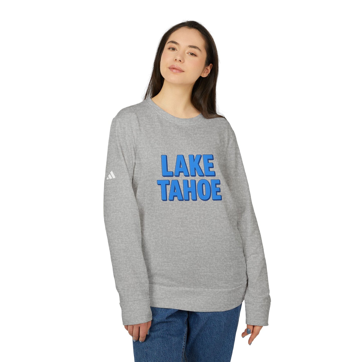 Lake Tahoe Cozy Outdoor Sweatshirt for Nature Lovers, Unisex Crewneck, Perfect for Hiking, Camping, or Relaxing at Home, Design