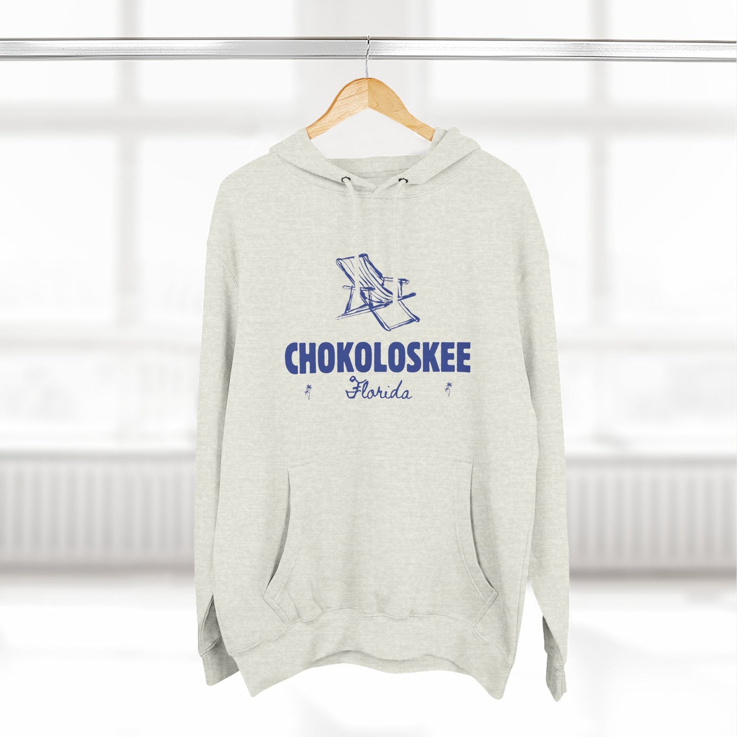 Chokoloskee Inspired Fleece Hoodie, Casual Wear, Relaxation, Gift for Autumn Lovers, Travel Essential