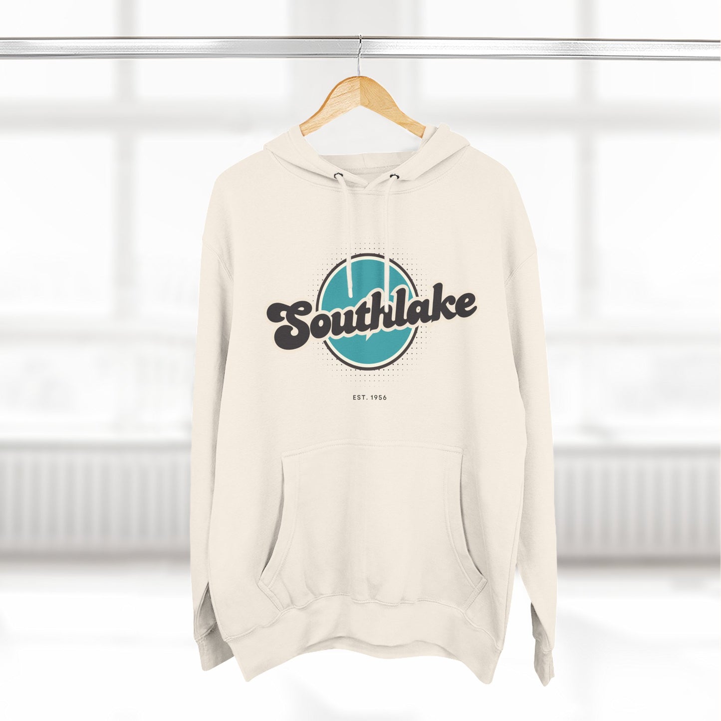 Southlake Retro Vibe Hoodie for Casual Days, Streetwear, Unisex Gift, Cozy Layering Apparel
