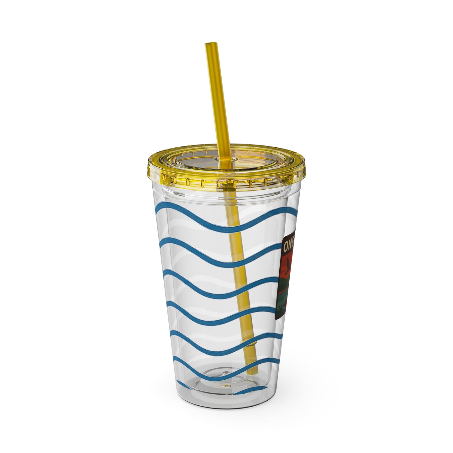 Oneida Lake Sunsplash Tumbler, 16oz Clear Drink Cup for Outdoor Adventures, Customizable Travel Mug, Perfect for Summer Fun, Eco-Friendly Beverage [...]