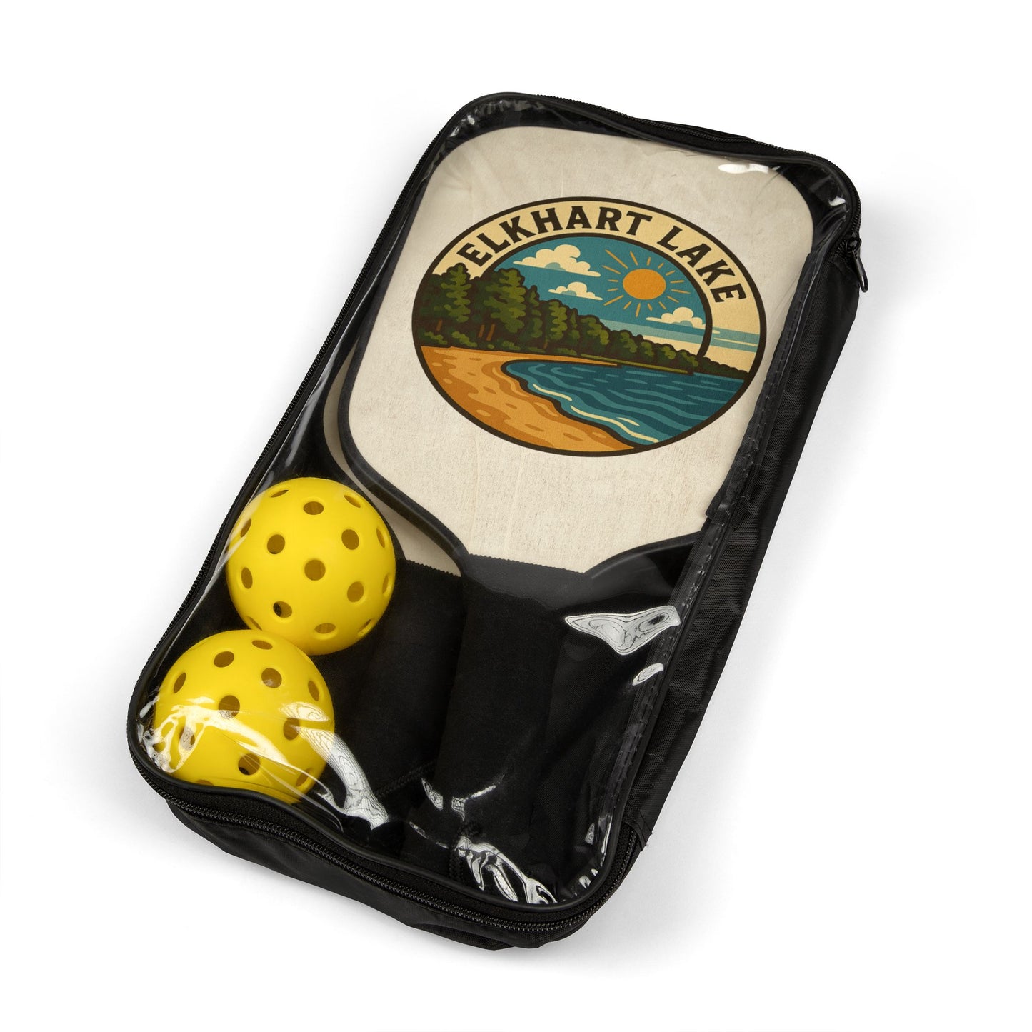 Elkhart Lake Paddle Set - Perfect for Outdoor Fun, Sporty Gift, Team Play, Family Activities, Best for Picnics, Holidays