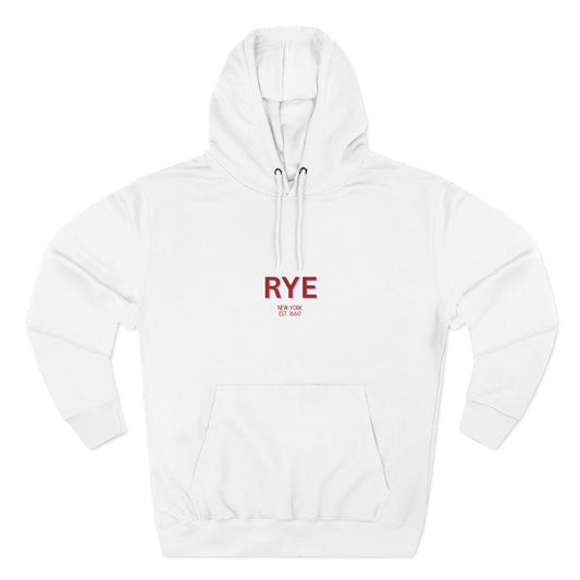 Rye Fleece Hoodie, Casual Sweatshirt, Cozy Layering Piece, Perfect Gift for All Occasions, Stylish Streetwear
