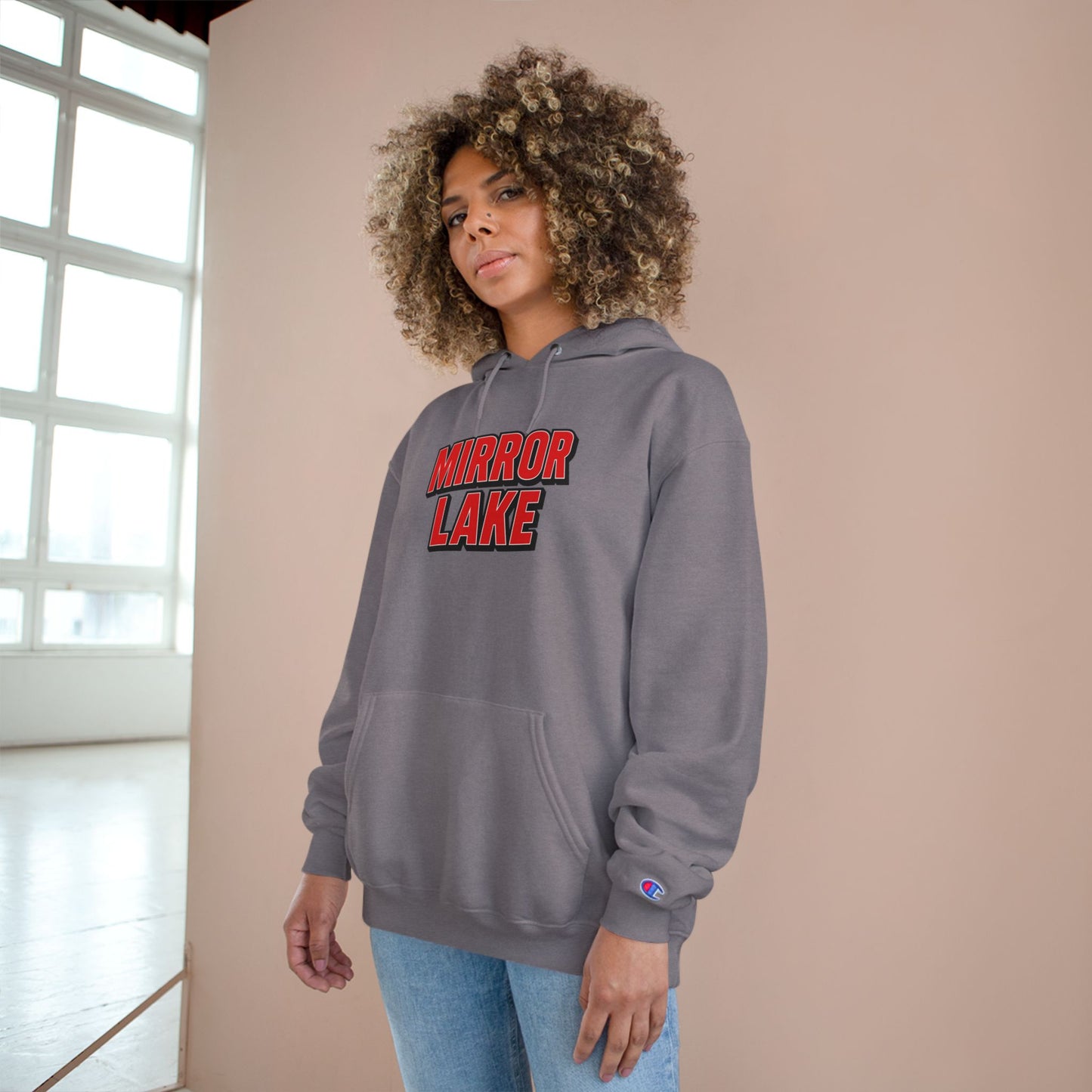 Mirror Lake Cozy Hoodie, Perfect for Outdoor Adventures, Lake Days, Gifts for Nature Lovers, Comfortable Sweatshirt