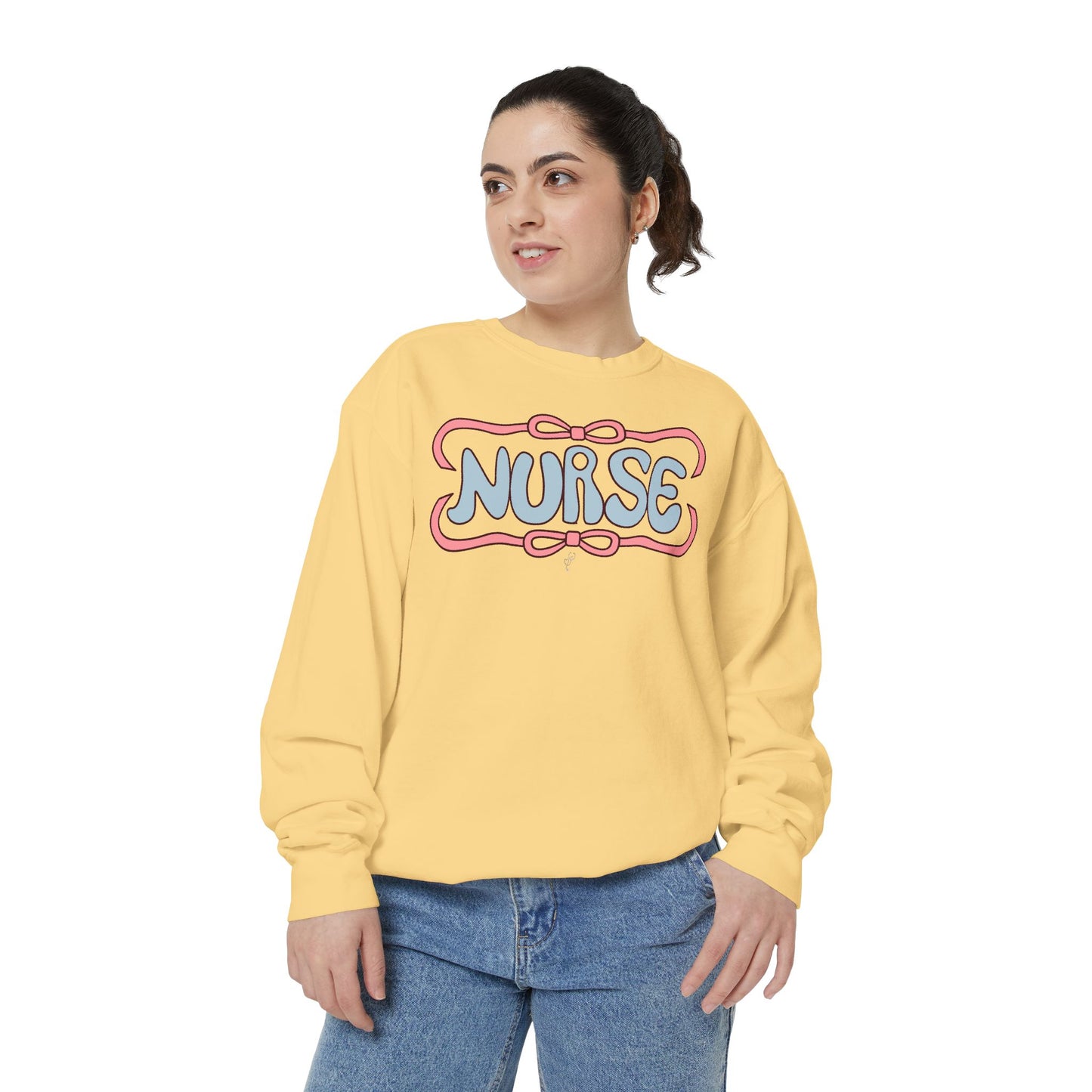 Nurse Pride Unisex Sweatshirt | Cozy Gift for Healthcare Workers, Cute Nurse Apparel, Casual Wear, Soft Pullover, Appreciation Gift