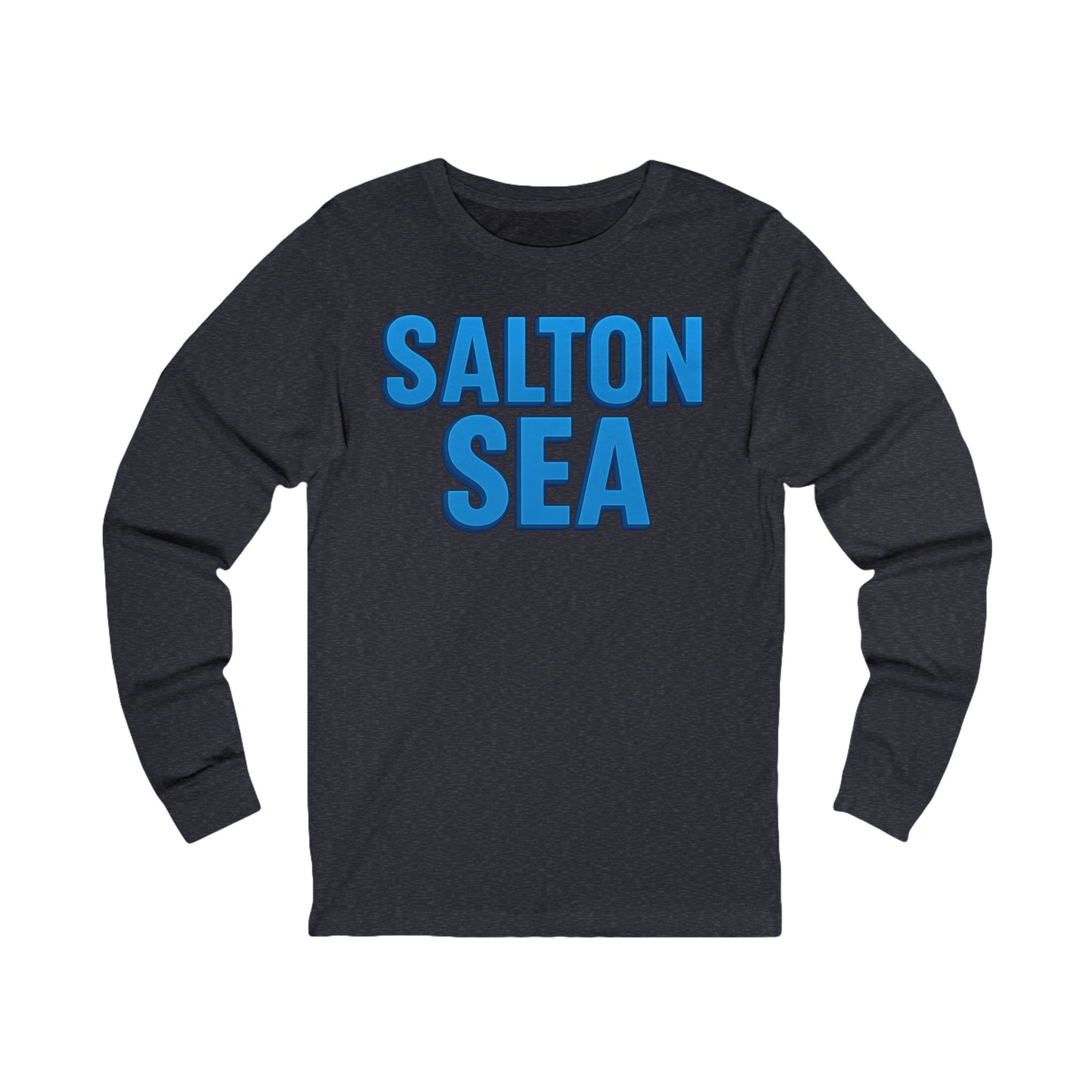 Salton Sea Long Sleeve Tee, Cozy Unisex Shirt for Outdoor Lovers, Perfect for Lake Days, Casual Wear, Gift Idea