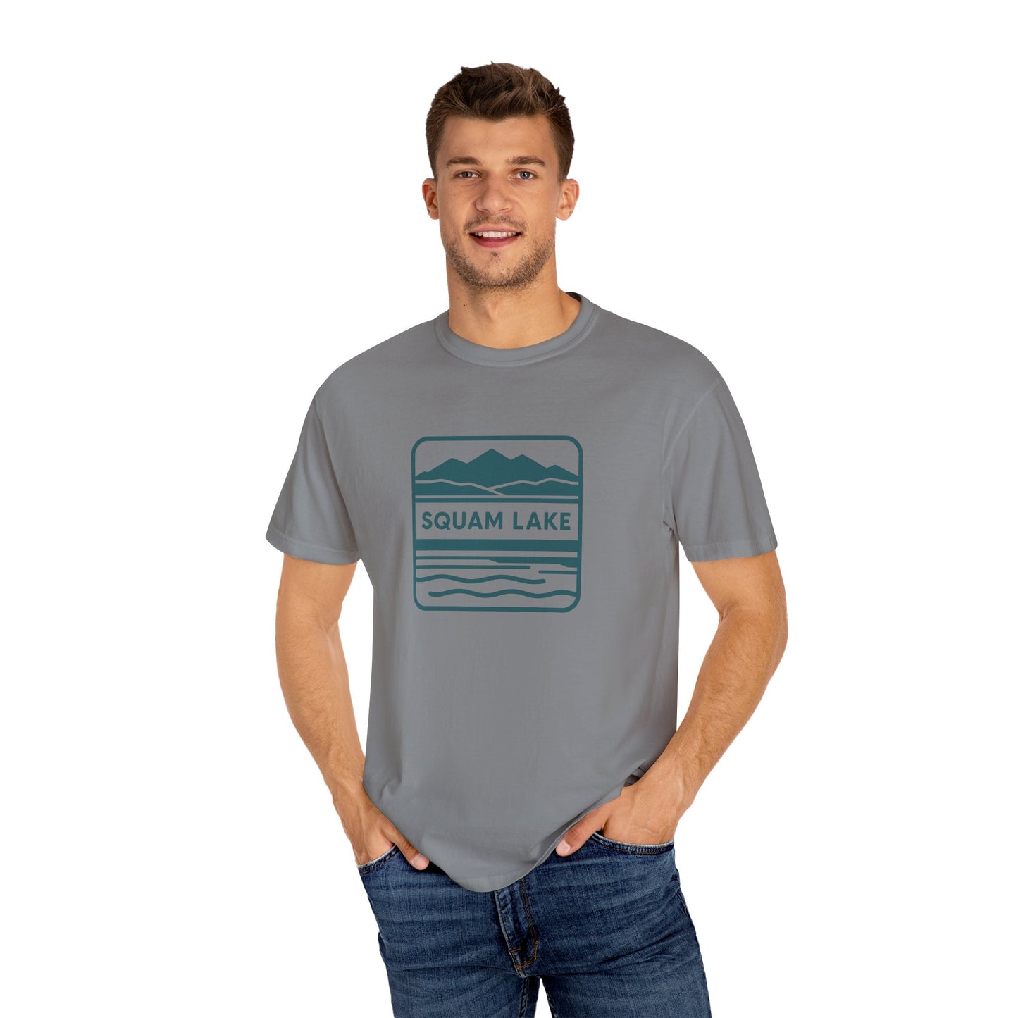 Squam Lake Unisex T-Shirt, Casual Graphic Tee, Nature Lover Gift, Outdoor Adventure Shirt, Vacation Souvenir, Summer Wear