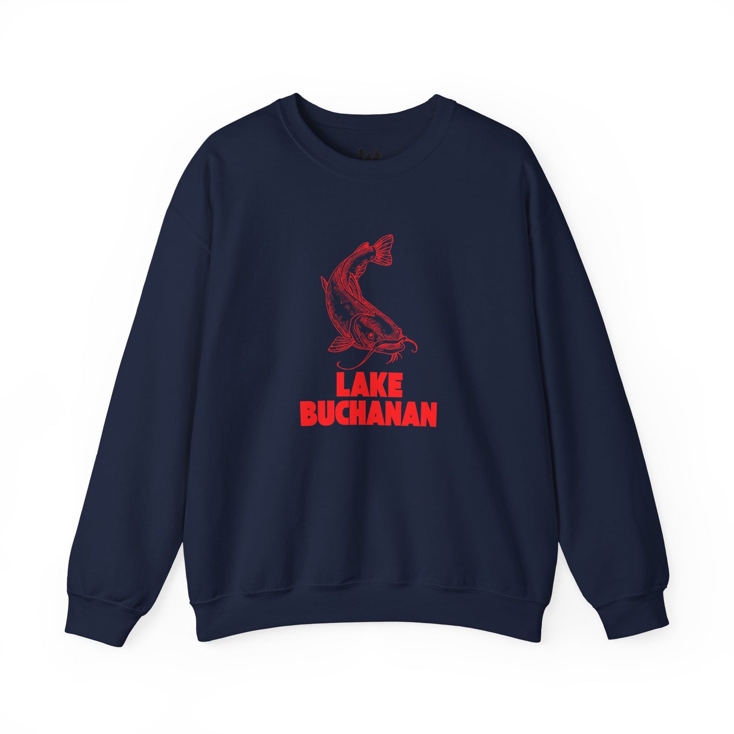 Lake Buchanan Fishing Sweatshirt, Cozy Crewneck, Perfect for Outdoorsy Lovers, Casual Wear, Gift for Nature Enthusiasts, Lake Life Apparel