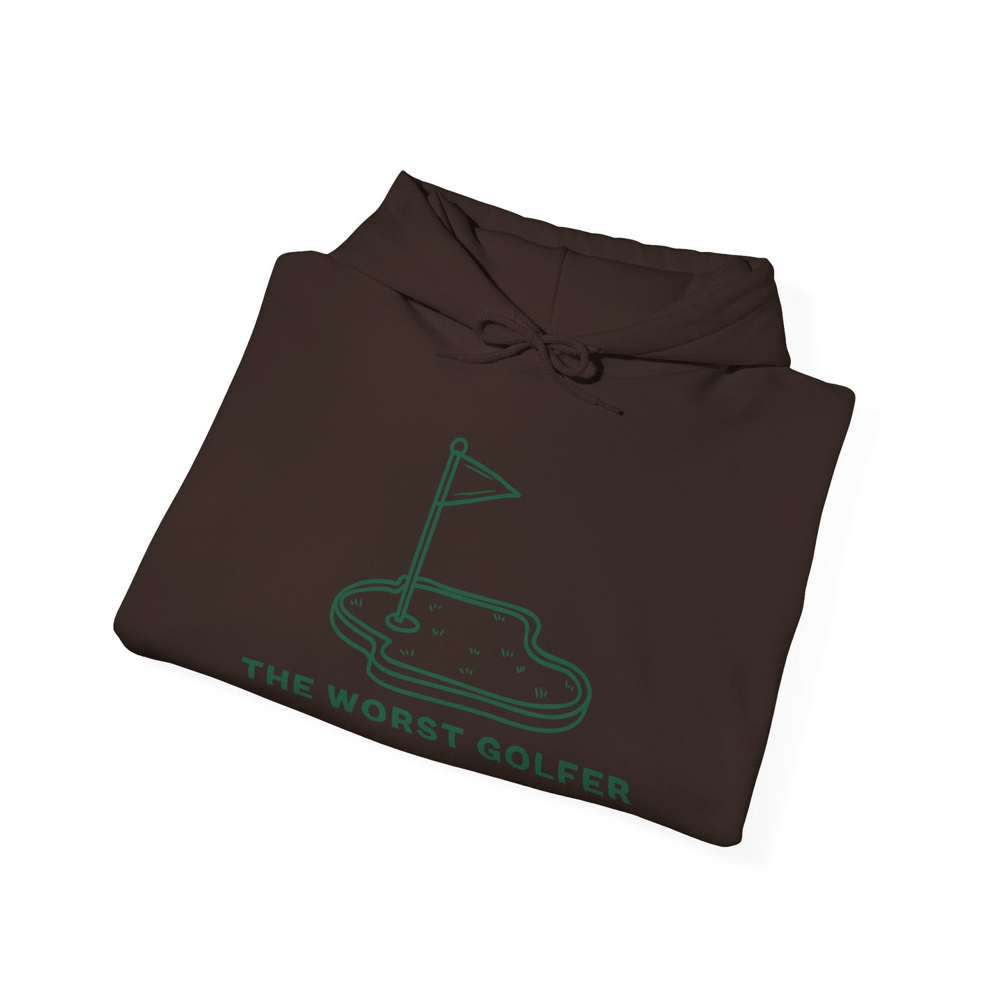 Funny Golf Sweatshirt for The Worst Golfer, Unisex Hooded Sweatshirt, Gift for Golf Lovers, Casual Hoodie, Golfing Apparel